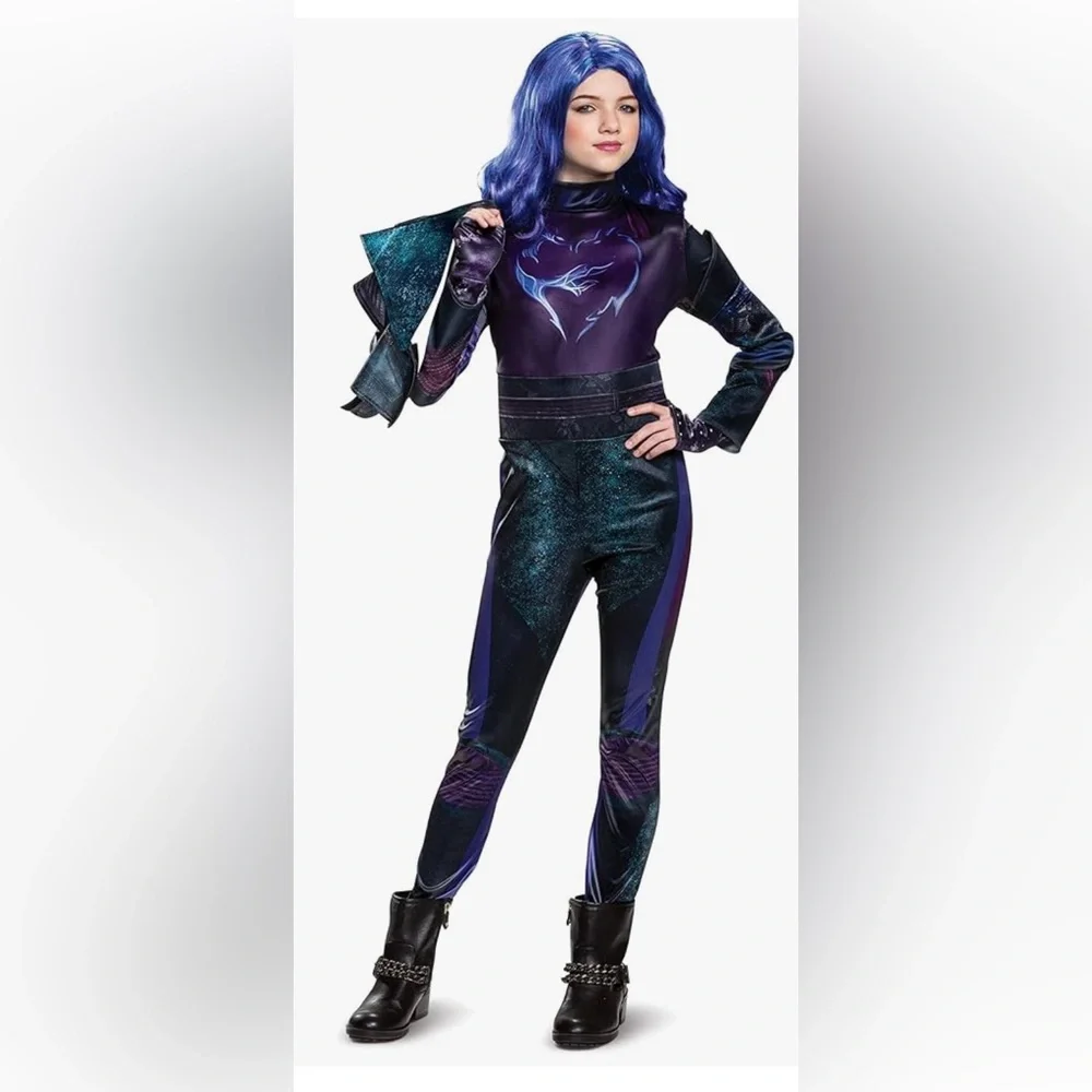 Disney Mal Descendants 3 Deluxe Girls' Costume size 10-12